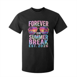 Retired Teacher T Shirt For Kid Forever On Summer Break Retirement 2026 TS10 Black Print Your Wear