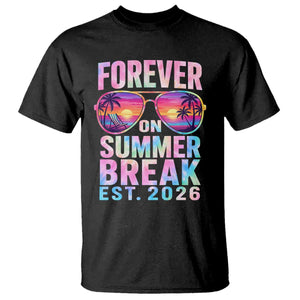 Retired Teacher T Shirt Forever On Summer Break Retirement 2026 TS10 Black Print Your Wear