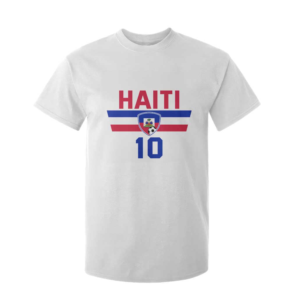 Haiti Haitian Flag T Shirt For Kid Proud Haitienne Cheer Country Favorite Spirit Game Caribbean Souvenir TS10 White Print Your Wear