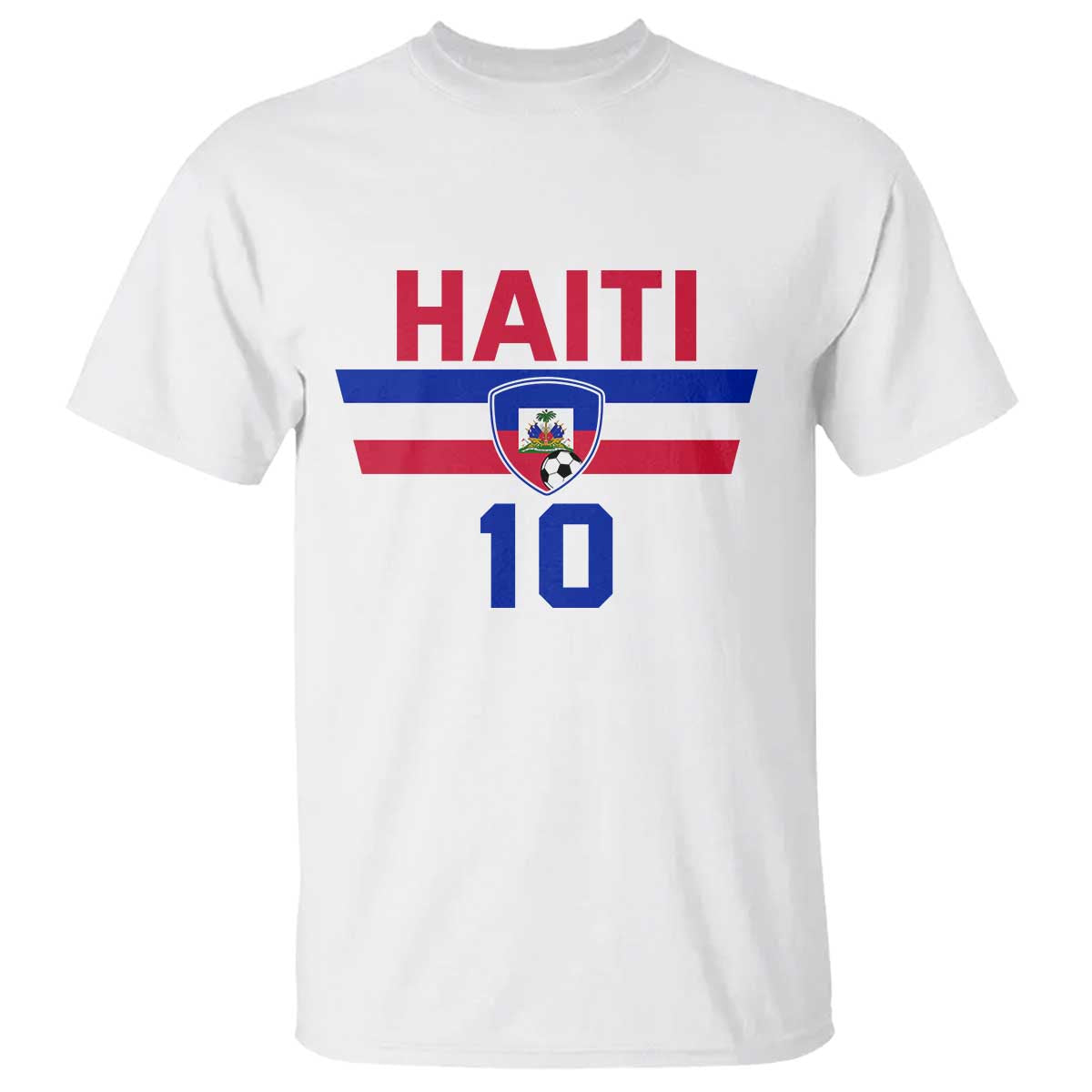 Haiti Haitian Flag T Shirt Proud Haitienne Cheer Country Favorite Spirit Game Caribbean Souvenir TS10 White Print Your Wear