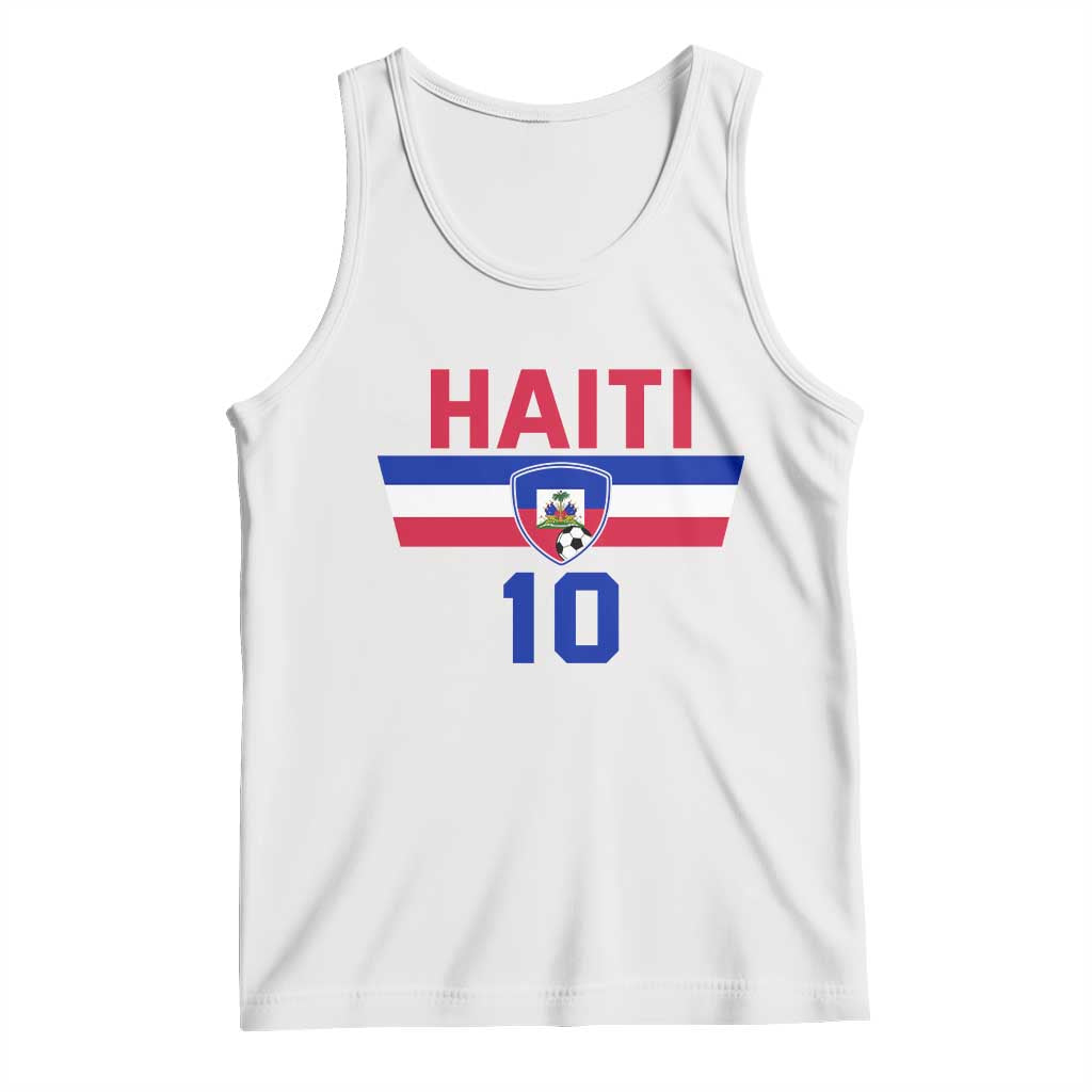 Haiti Haitian Flag Tank Top Proud Haitienne Cheer Country Favorite Spirit Game Caribbean Souvenir TS10 White Print Your Wear