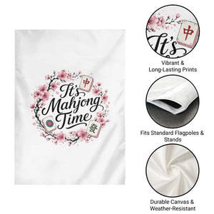 Mahjong Garden Flag Floral Mah Jongg TS10 Print Your Wear