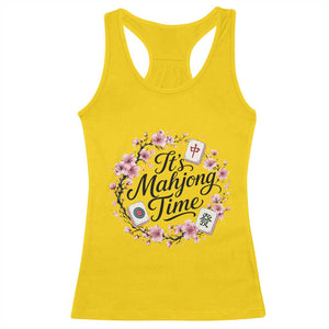 Mahjong Racerback Tank Top Floral Mah Jongg TS10 Daisy Print Your Wear