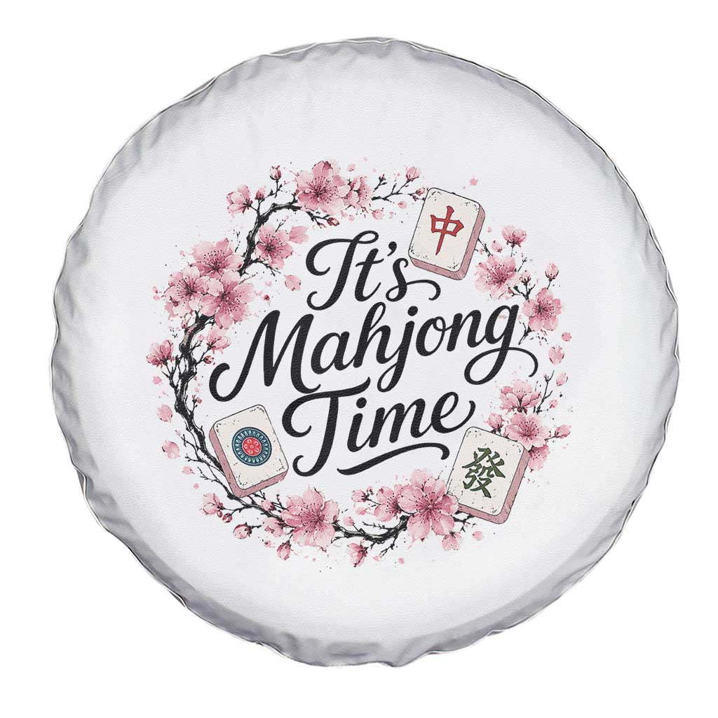 Mahjong Spare Tire Cover Floral Mah Jongg TS10 Print Your Wear
