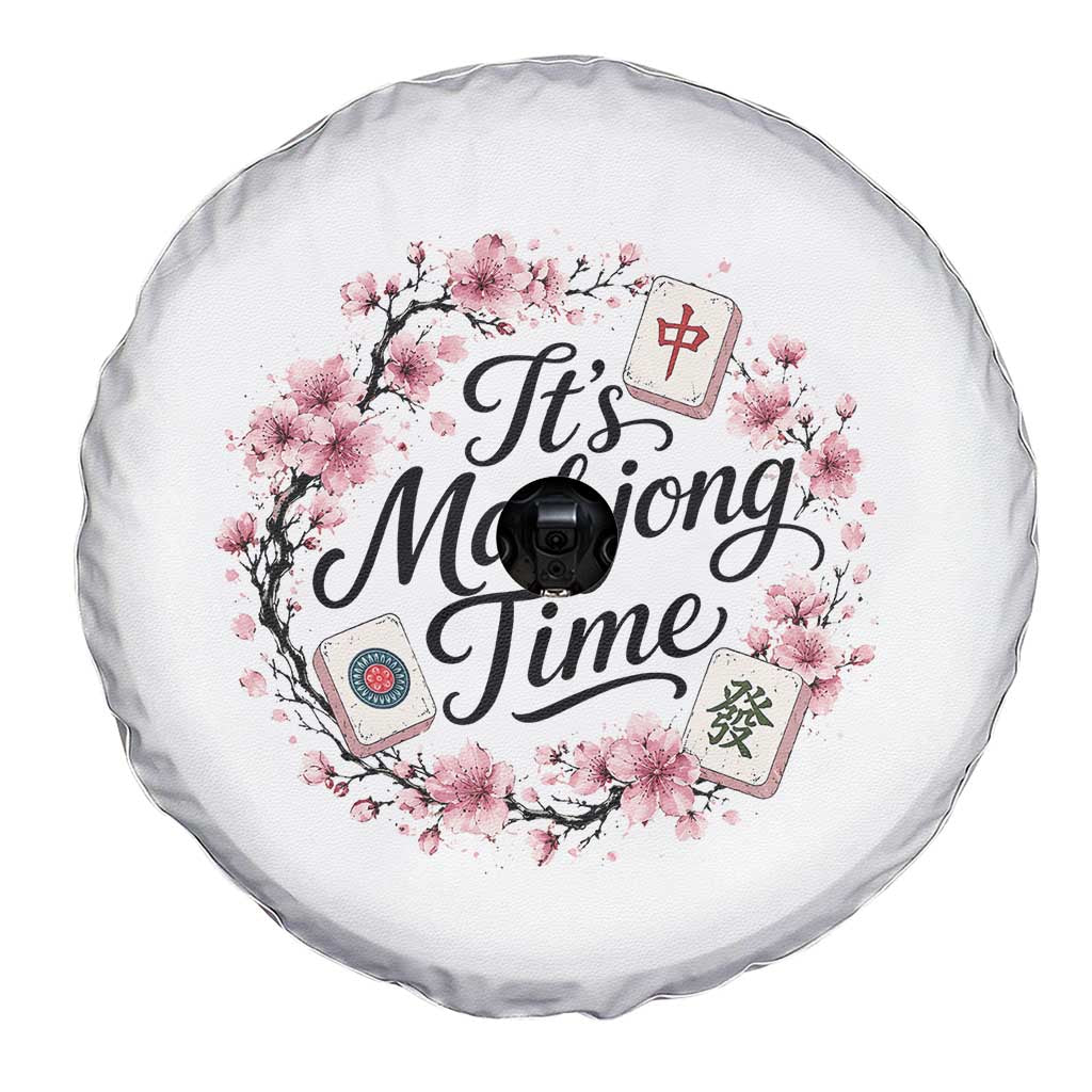 Mahjong Spare Tire Cover Floral Mah Jongg TS10 Print Your Wear