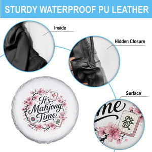 Mahjong Spare Tire Cover Floral Mah Jongg TS10 Print Your Wear