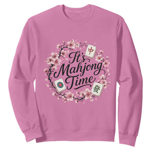 Mahjong Sweatshirt Floral Mah Jongg TS10 Azalea Print Your Wear