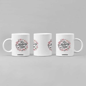 Mahjong Coffee Mug Floral Mah Jongg TS10 Print Your Wear