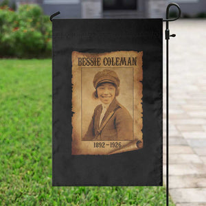 Bessie Coleman First African American Female Pilot Garden Flag Black History TS10 Print Your Wear