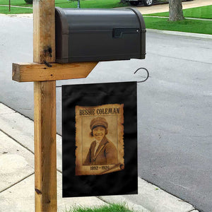 Bessie Coleman First African American Female Pilot Garden Flag Black History TS10 Print Your Wear