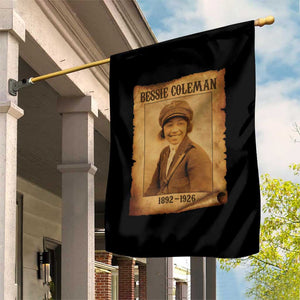 Bessie Coleman First African American Female Pilot Garden Flag Black History TS10 Print Your Wear
