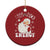 Santa Christmas Ornament Big Nick Energy TS10 Print Your Wear