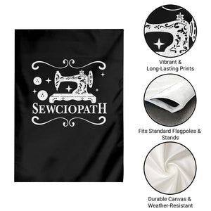 Sewing Lover Garden Flag Sewciopath Quilter Gift TS10 Print Your Wear