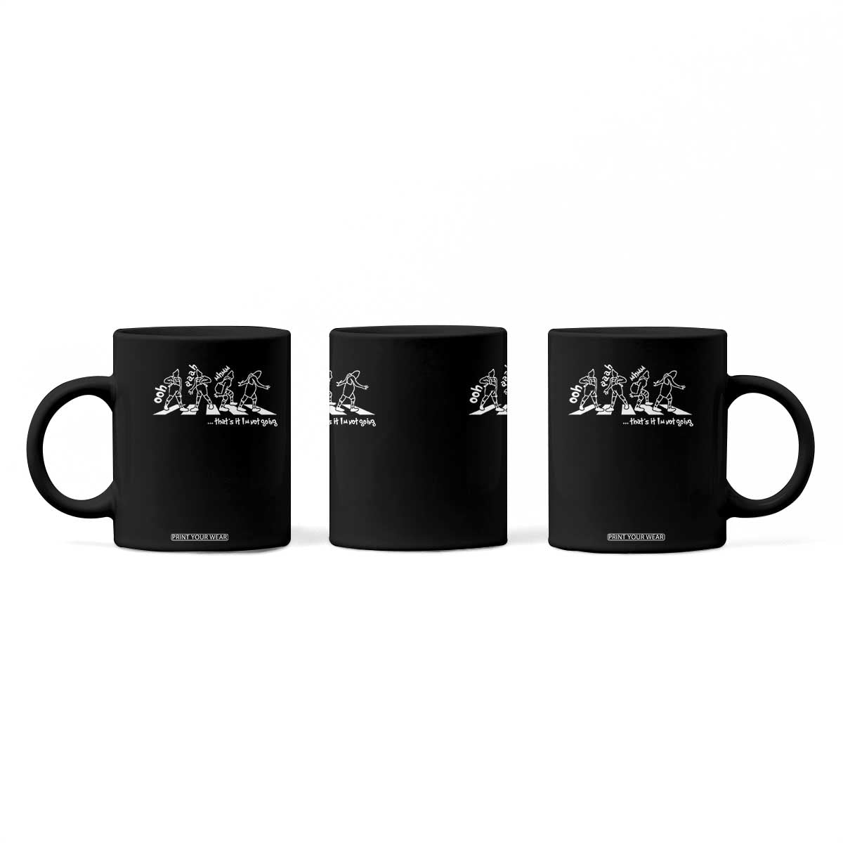 Funny Christmas Grin Coffee Mug Thats It Im Not Going TS10 Print Your Wear