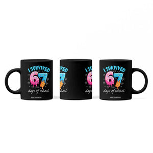 I Survived 67 Days of School Funny Six Seven Meme Coffee Mug Baseball Ice Cream Dripping TS10 Print Your Wear