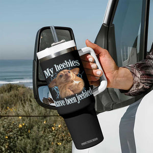 Funny Chihuahua Meme Tumbler With Handle My Heebies Have Been Jeebied Bootleg TS10 Print Your Wear