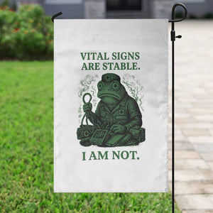 Frog Medic Garden Flag Funny Animal EMT Emergency Health Workers TS10 Print Your Wear