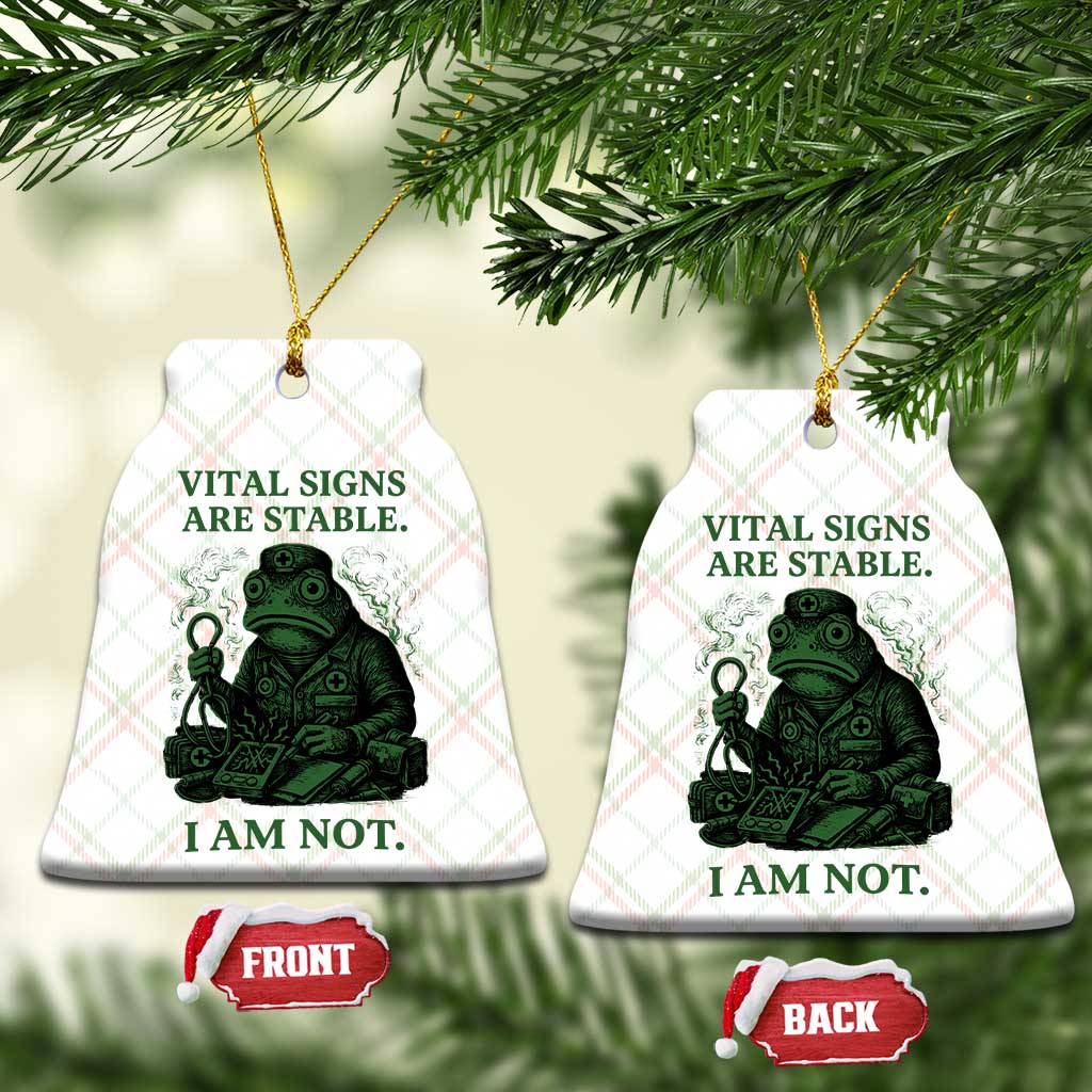 Frog Medic Ceramic Ornament Funny Animal EMT Emergency Health Workers TS10 Print Your Wear