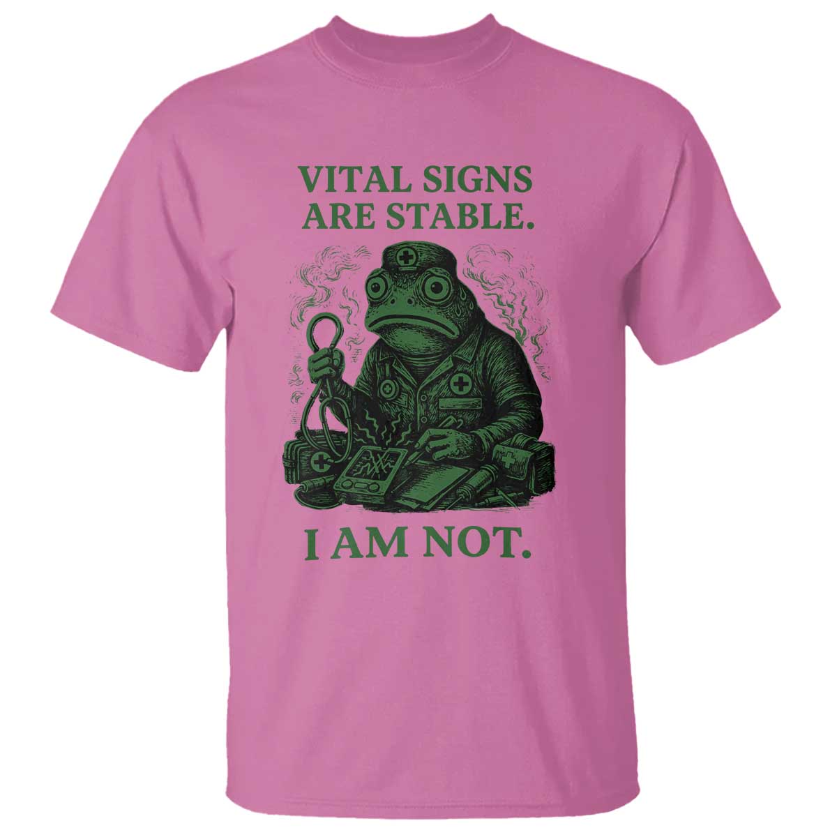 Frog Medic T Shirt Funny Animal EMT Emergency Health Workers TS10 Azalea Print Your Wear