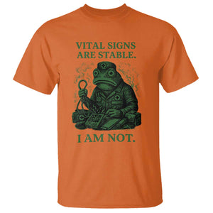 Frog Medic T Shirt Funny Animal EMT Emergency Health Workers TS10 Orange Print Your Wear