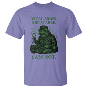 Frog Medic T Shirt Funny Animal EMT Emergency Health Workers TS10 Violet Print Your Wear
