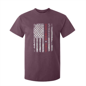 Retired 2025 T Shirt For Kid Vintage Old American Flag TS10 Maroon Print Your Wear