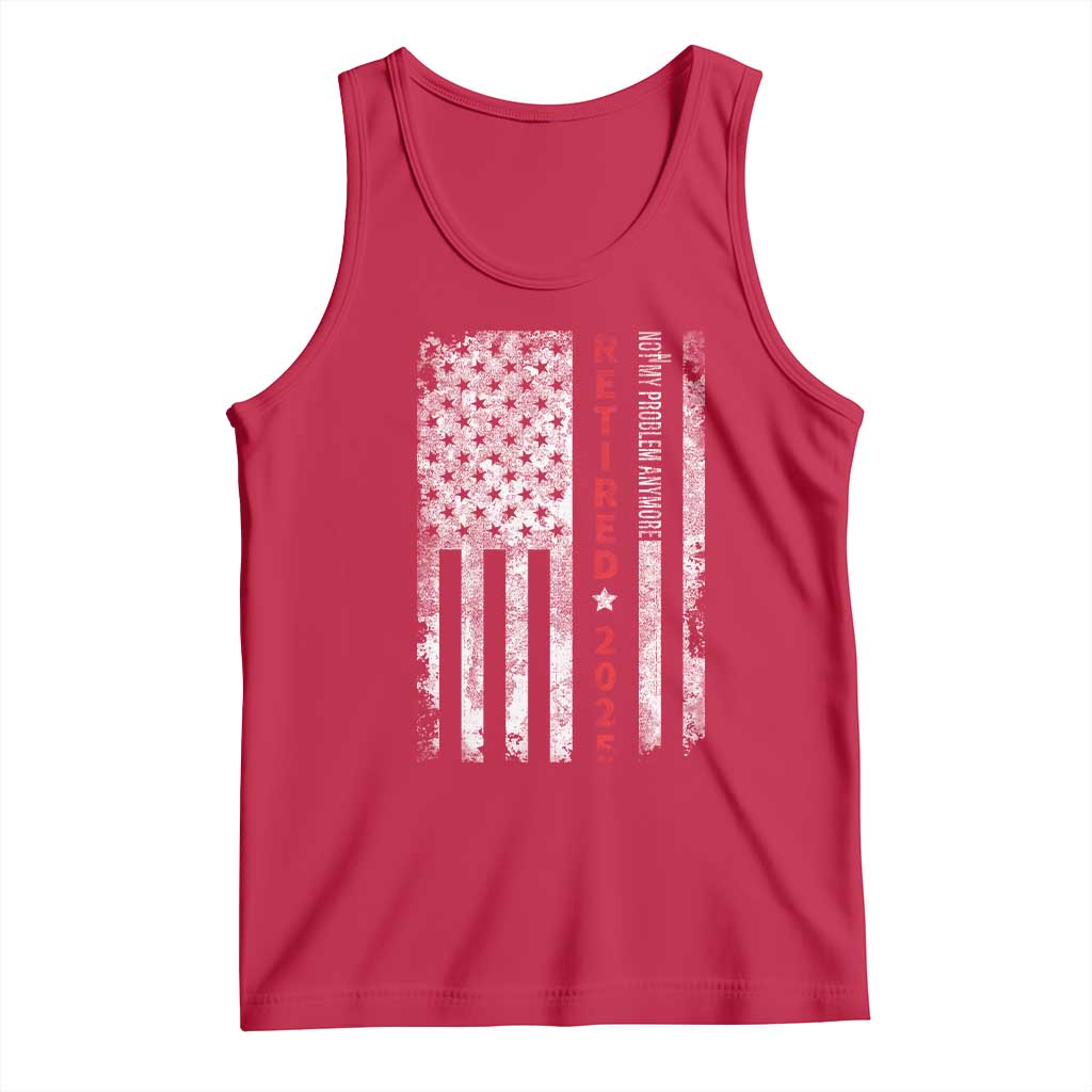 Retired 2025 Tank Top Vintage Old American Flag TS10 Red Print Your Wear