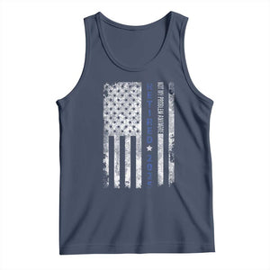 Retired 2025 Tank Top Not My Problem Anymore Vintage American Flag TS10 Navy Print Your Wear