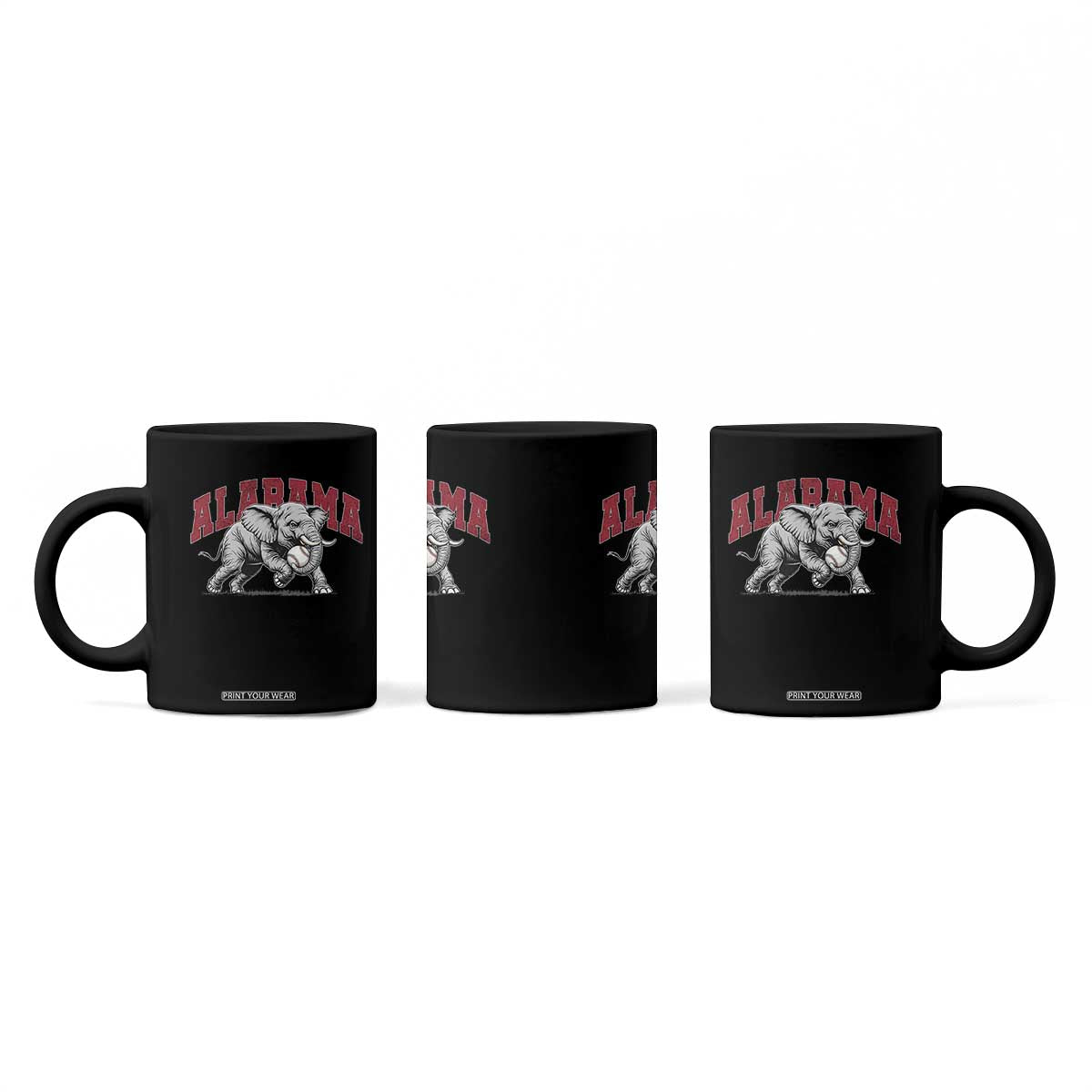 Alabama Fan Coffee Mug Baseball Bama Mascot Game Day TS10 Print Your Wear