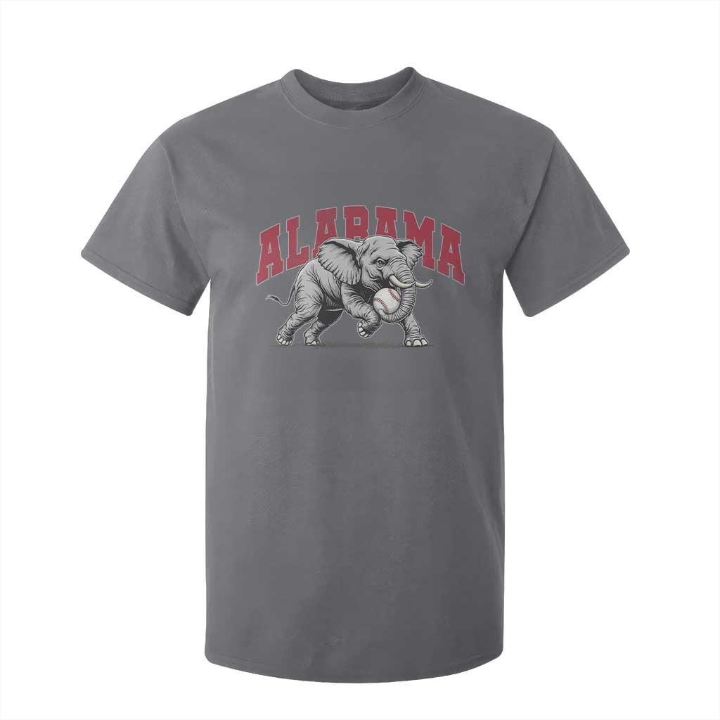 Alabama Fan T Shirt For Kid Baseball Bama Mascot Game Day TS10 Charcoal Print Your Wear