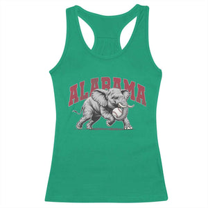 Alabama Fan Racerback Tank Top Baseball Bama Mascot Game Day TS10 Irish Green Print Your Wear