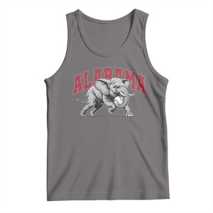 Alabama Fan Tank Top Baseball Bama Mascot Game Day TS10 Deep Heather Print Your Wear