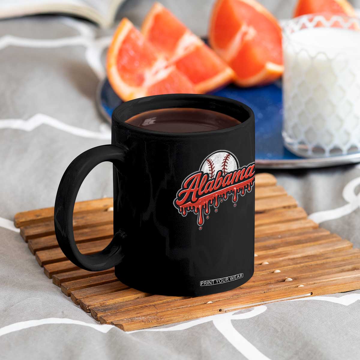 Alabama Baseball Coffee Mug Bama Sports Team Game Day TS10 Print Your Wear