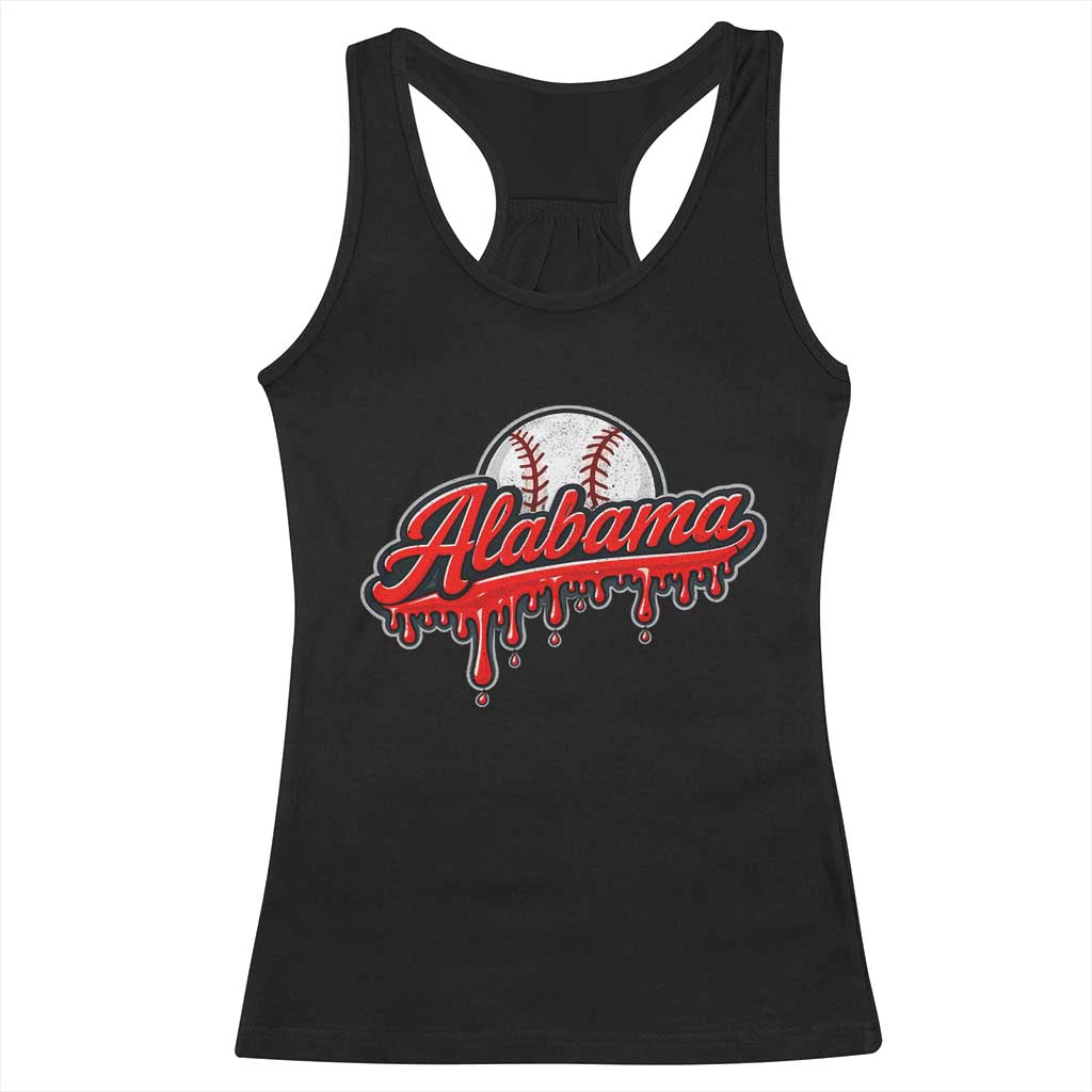 Alabama Baseball Racerback Tank Top Bama Sports Team Game Day TS10 Black Print Your Wear