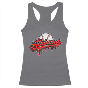 Alabama Baseball Racerback Tank Top Bama Sports Team Game Day TS10 Charcoal Print Your Wear