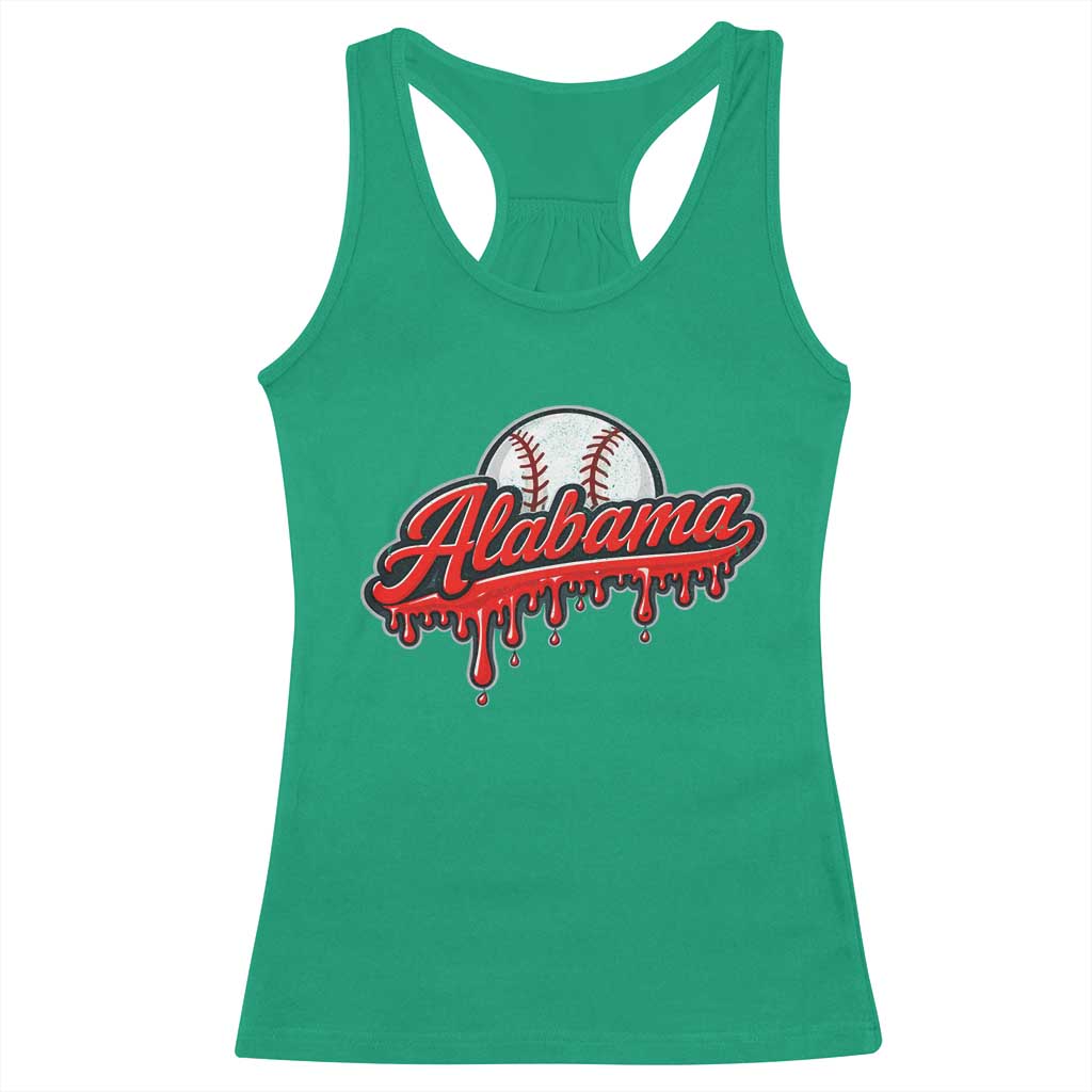 Alabama Baseball Racerback Tank Top Bama Sports Team Game Day TS10 Irish Green Print Your Wear