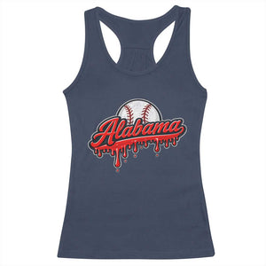 Alabama Baseball Racerback Tank Top Bama Sports Team Game Day TS10 Navy Print Your Wear