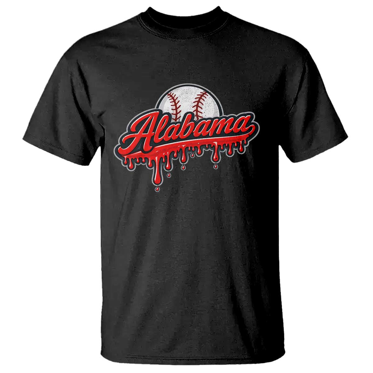 Alabama Baseball T Shirt Bama Sports Team Game Day TS10 Black Print Your Wear
