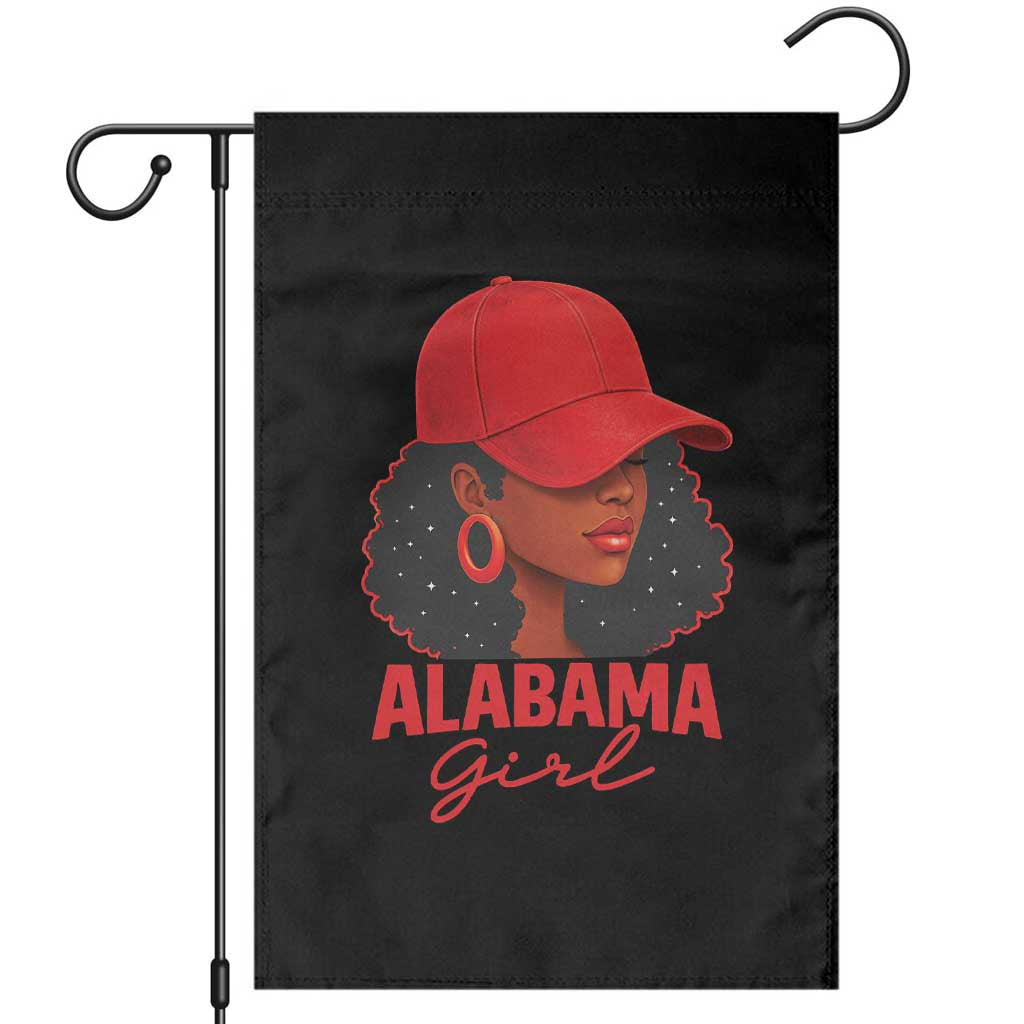 Vintage Alabama Girl Garden Flag Bama Fan Black Women Sports Lover TS10 Black Print Your Wear