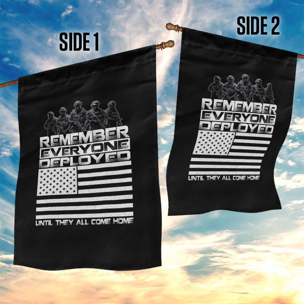 R.E.D Friday Garden Flag Remember Everyone Deployed Military US Flag TS10 Print Your Wear