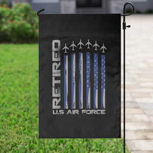 Retired US Air Force Garden Flag Vintage USAF Veteran USA Flag TS10 Print Your Wear