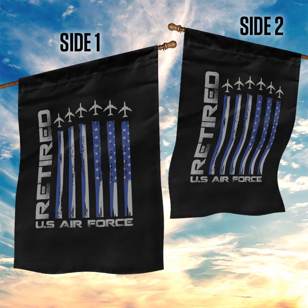 Retired US Air Force Garden Flag Vintage USAF Veteran USA Flag TS10 Print Your Wear