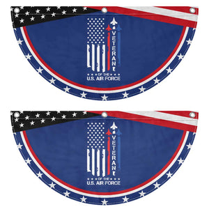 Air Force Veteran Patriotic Fan Flag Vintage US Flag TS10 2pcs pack Classic Navy Print Your Wear
