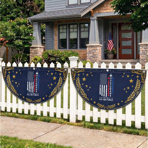 Air Force Veteran Patriotic Fan Flag Vintage US Flag TS10 2pcs pack Vintage Navy Print Your Wear