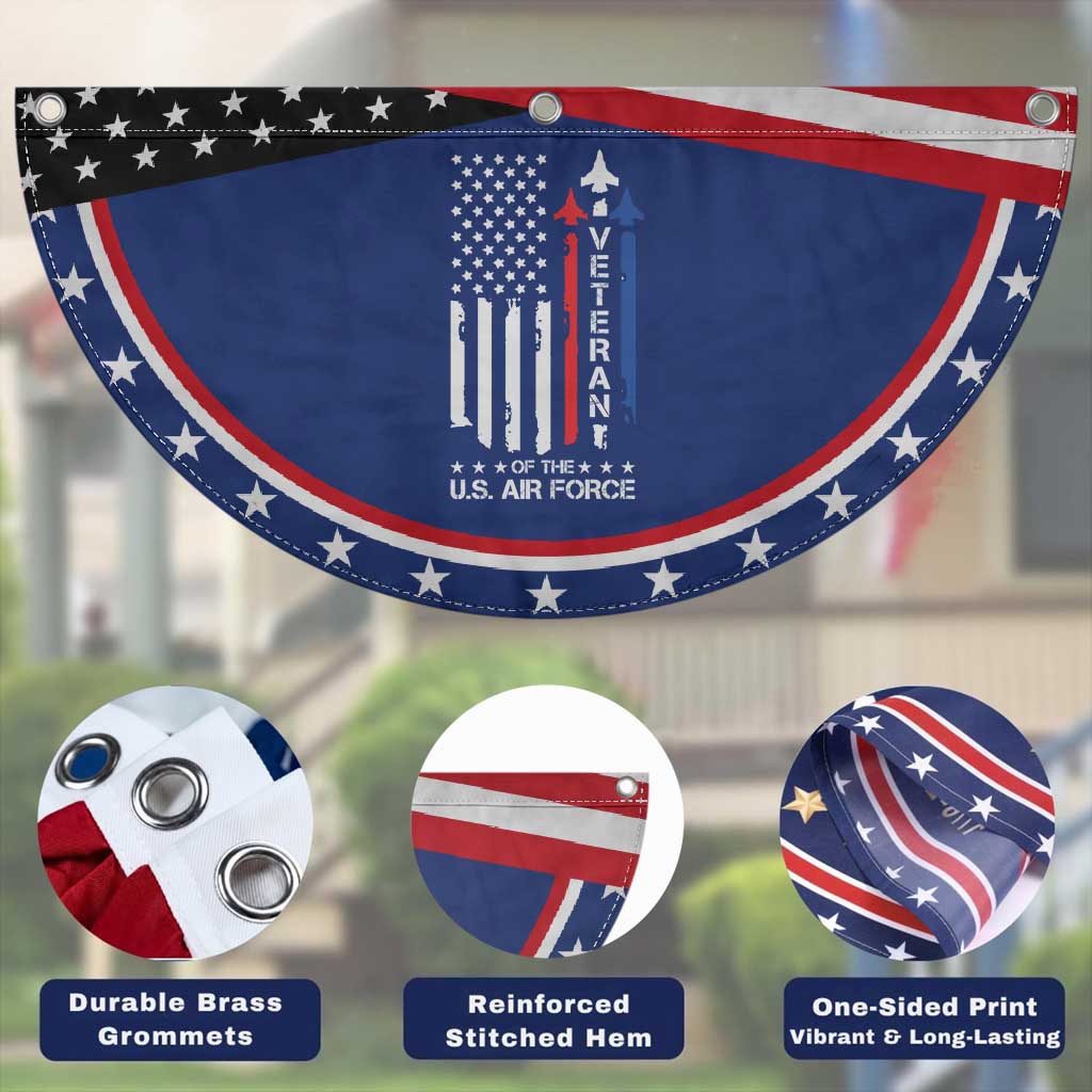 Air Force Veteran Patriotic Fan Flag Vintage US Flag TS10 Print Your Wear