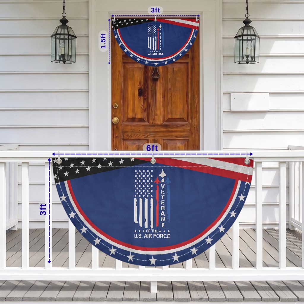 Air Force Veteran Patriotic Fan Flag Vintage US Flag TS10 Print Your Wear