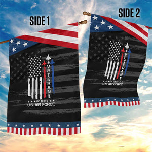 Air Force Veteran Garden Flag Vintage US Flag TS10 Print Your Wear