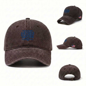 Veteran US Air Force Washed Cotton Baseball Cap This Is My Retirement Uniform TS10 Washed Cap Universal Fit Dark Brown Print Your Wear