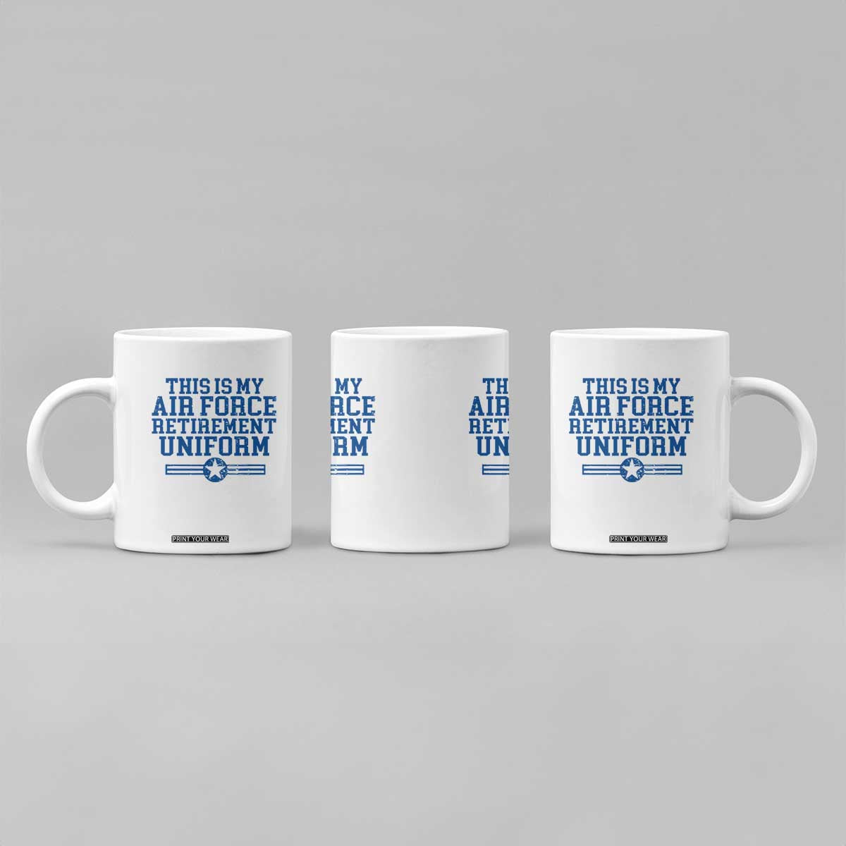 Veteran US Air Force Coffee Mug This Is My Retirement Uniform TS10 Print Your Wear