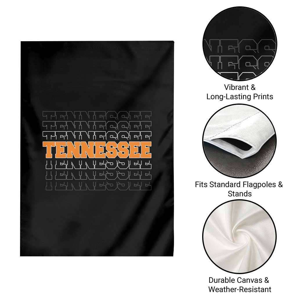 Vintage Tennessee Garden Flag Throwback Design Classic TN Orange US State TS10 Print Your Wear
